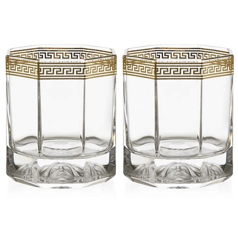 versace drinking glasses|versace medusa drinking glasses.